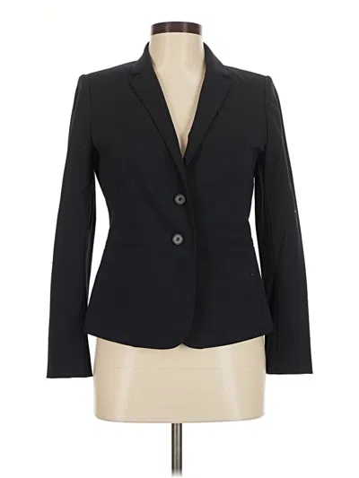 Pre-owned Ann Taylor Blazer Jacket In Black