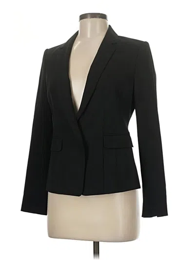 Pre-owned Ann Taylor Blazer Jacket In Black