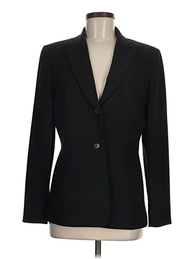Pre-owned Ann Taylor Blazer Jacket In Black