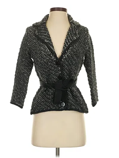 Pre-owned Ann Taylor Blazer Jacket In Black