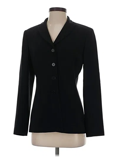 Pre-owned Ann Taylor Blazer Jacket In Black