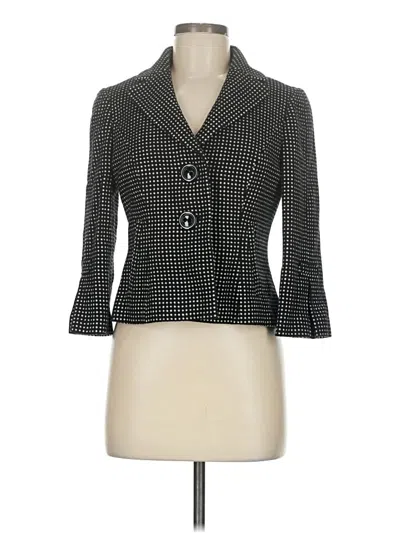 Pre-owned Ann Taylor Blazer Jacket In Black