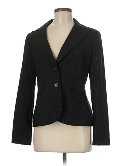 Pre-owned Ann Taylor Blazer Jacket In Black