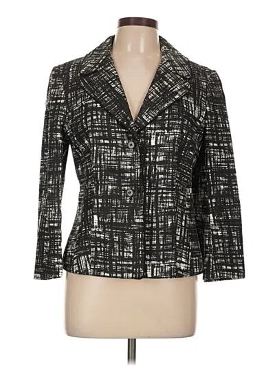 Pre-owned Ann Taylor Blazer Jacket In Black