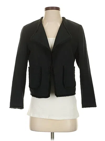 Pre-owned Ann Taylor Blazer Jacket In Black