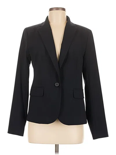Pre-owned Ann Taylor Blazer Jacket In Black