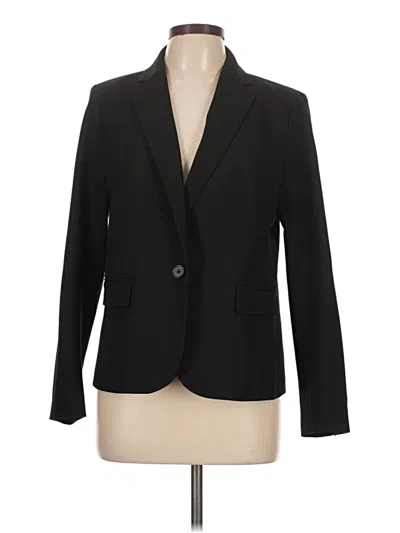 Pre-owned Ann Taylor Blazer Jacket In Black