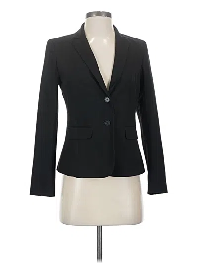 Pre-owned Ann Taylor Blazer Jacket In Black