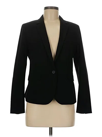 Pre-owned Ann Taylor Blazer Jacket In Black