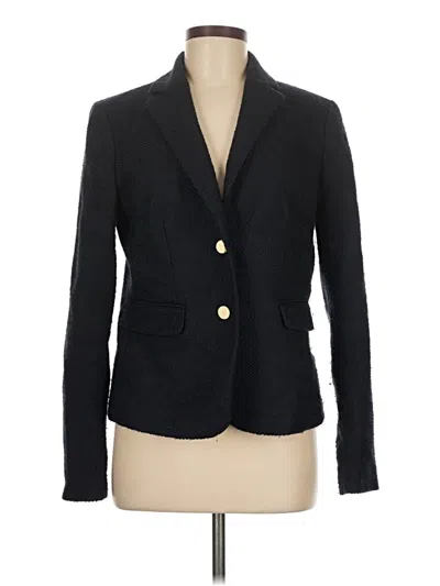 Pre-owned Ann Taylor Blazer Jacket In Black