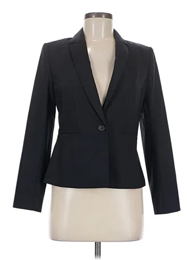 Pre-owned Ann Taylor Blazer Jacket In Black