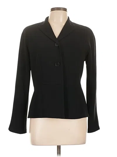 Pre-owned Ann Taylor Blazer Jacket In Black