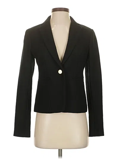 Pre-owned Ann Taylor Blazer Jacket In Black