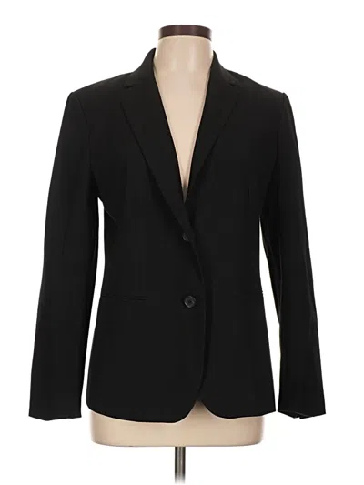Pre-owned Ann Taylor Blazer Jacket In Black