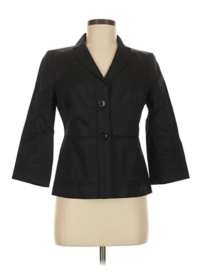 Pre-owned Ann Taylor Blazer Jacket In Black