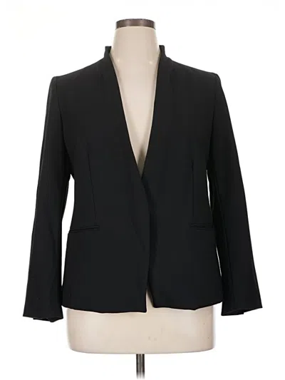 Pre-owned Ann Taylor Blazer Jacket In Black