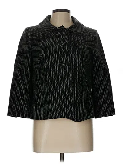 Pre-owned Ann Taylor Blazer Jacket In Black