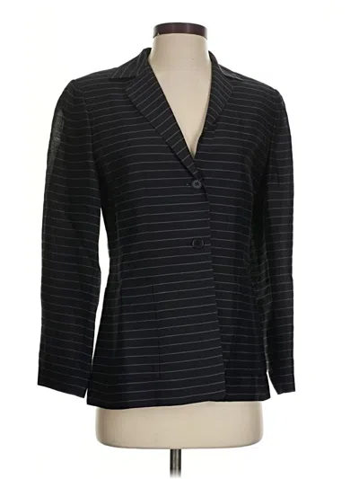 Pre-owned Ann Taylor Blazer Jacket In Black