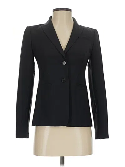 Pre-owned Ann Taylor Blazer Jacket In Black