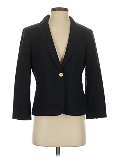 Pre-owned Ann Taylor Blazer Jacket In Black