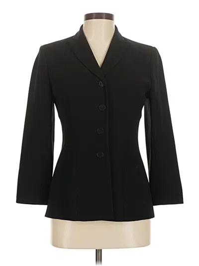 Pre-owned Ann Taylor Blazer Jacket In Black