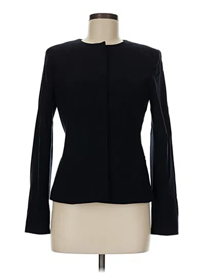 Pre-owned Ann Taylor Blazer Jacket In Black