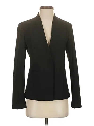 Pre-owned Ann Taylor Blazer Jacket In Black