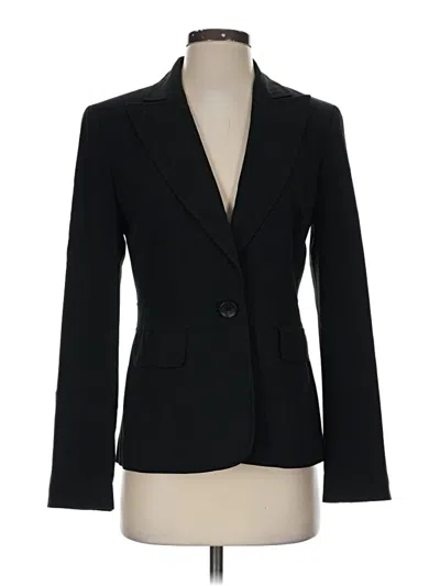 Pre-owned Ann Taylor Blazer Jacket In Black