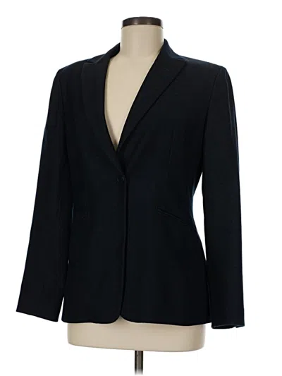 Pre-owned Ann Taylor Blazer Jacket In Black