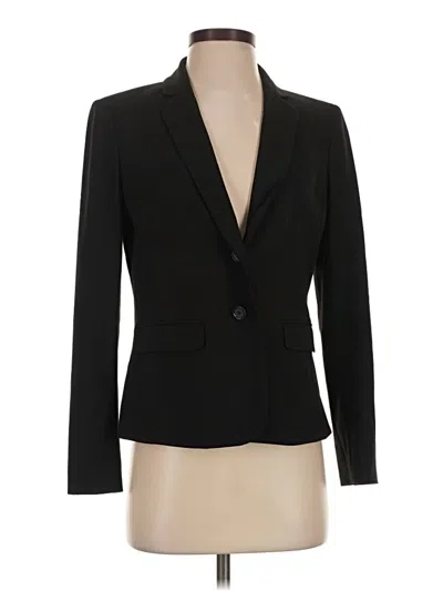 Pre-owned Ann Taylor Blazer Jacket In Black