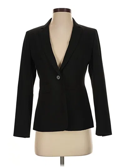 Pre-owned Ann Taylor Blazer Jacket In Black