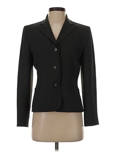 Pre-owned Ann Taylor Blazer Jacket In Black