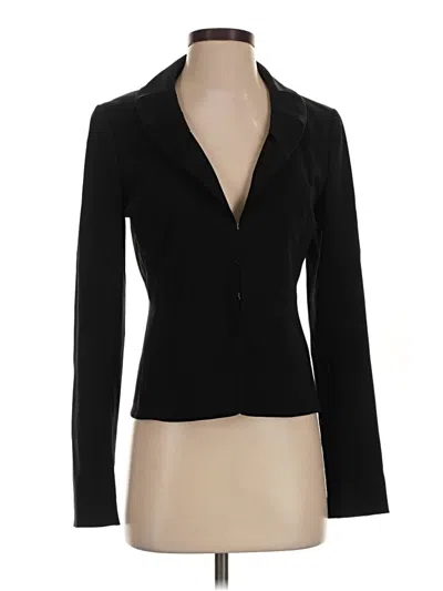 Pre-owned Ann Taylor Blazer Jacket In Black