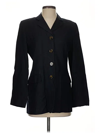 Pre-owned Ann Taylor Blazer Jacket In Black