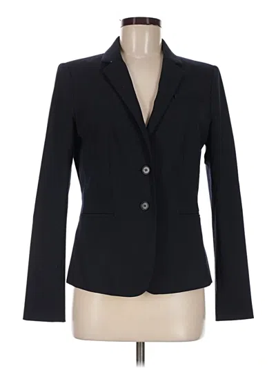Pre-owned Ann Taylor Blazer Jacket In Black