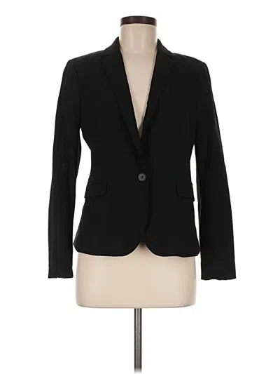 Pre-owned Ann Taylor Blazer Jacket In Black
