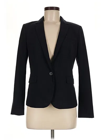 Pre-owned Ann Taylor Blazer Jacket In Black