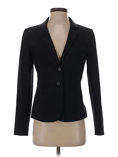 Pre-owned Ann Taylor Blazer Jacket In Black