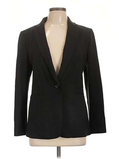 Pre-owned Ann Taylor Blazer Jacket In Black