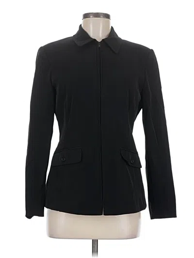 Pre-owned Ann Taylor Blazer Jacket In Black