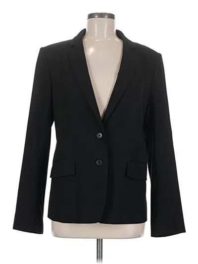 Pre-owned Ann Taylor Blazer Jacket In Black