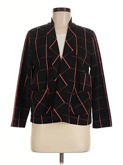 Pre-owned Ann Taylor Blazer Jacket In Black