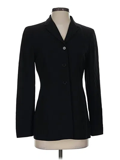 Pre-owned Ann Taylor Blazer Jacket In Black