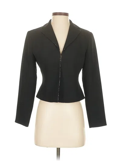 Pre-owned Ann Taylor Blazer Jacket In Black