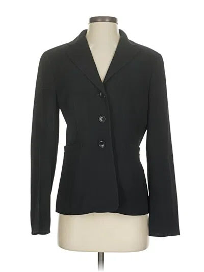 Pre-owned Ann Taylor Blazer Jacket In Black