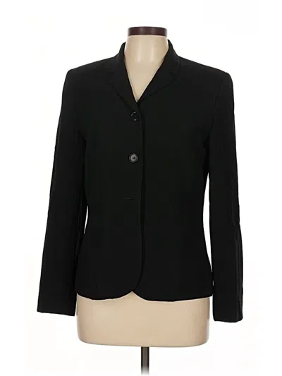 Pre-owned Ann Taylor Blazer Jacket In Black