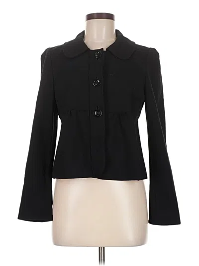 Pre-owned Ann Taylor Blazer Jacket In Black