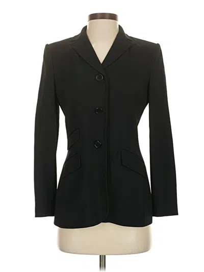 Pre-owned Ann Taylor Blazer Jacket In Black