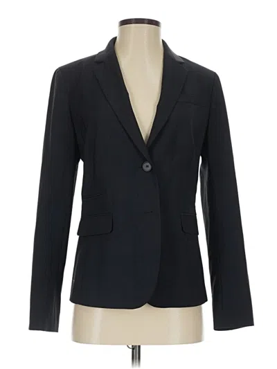 Pre-owned Ann Taylor Blazer Jacket In Black