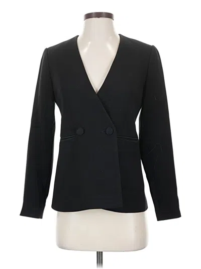 Pre-owned Ann Taylor Blazer Jacket In Black